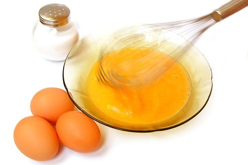 Trứng, sữa làm phân bón