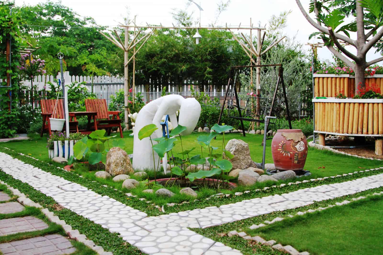 Những lưu ý khi thiết kế ngoại cảnh để nhà có sân vườn đẹp