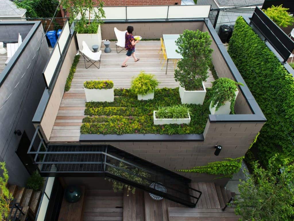 11 ý tưởng thiết kế vườn sân thượng đẹp || Ban công xanh