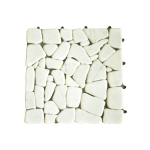 Vỉ đá lót sàn màu trắng tự nhiên