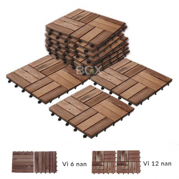 vỉ lót sàn gỗ tràm tự nhiên